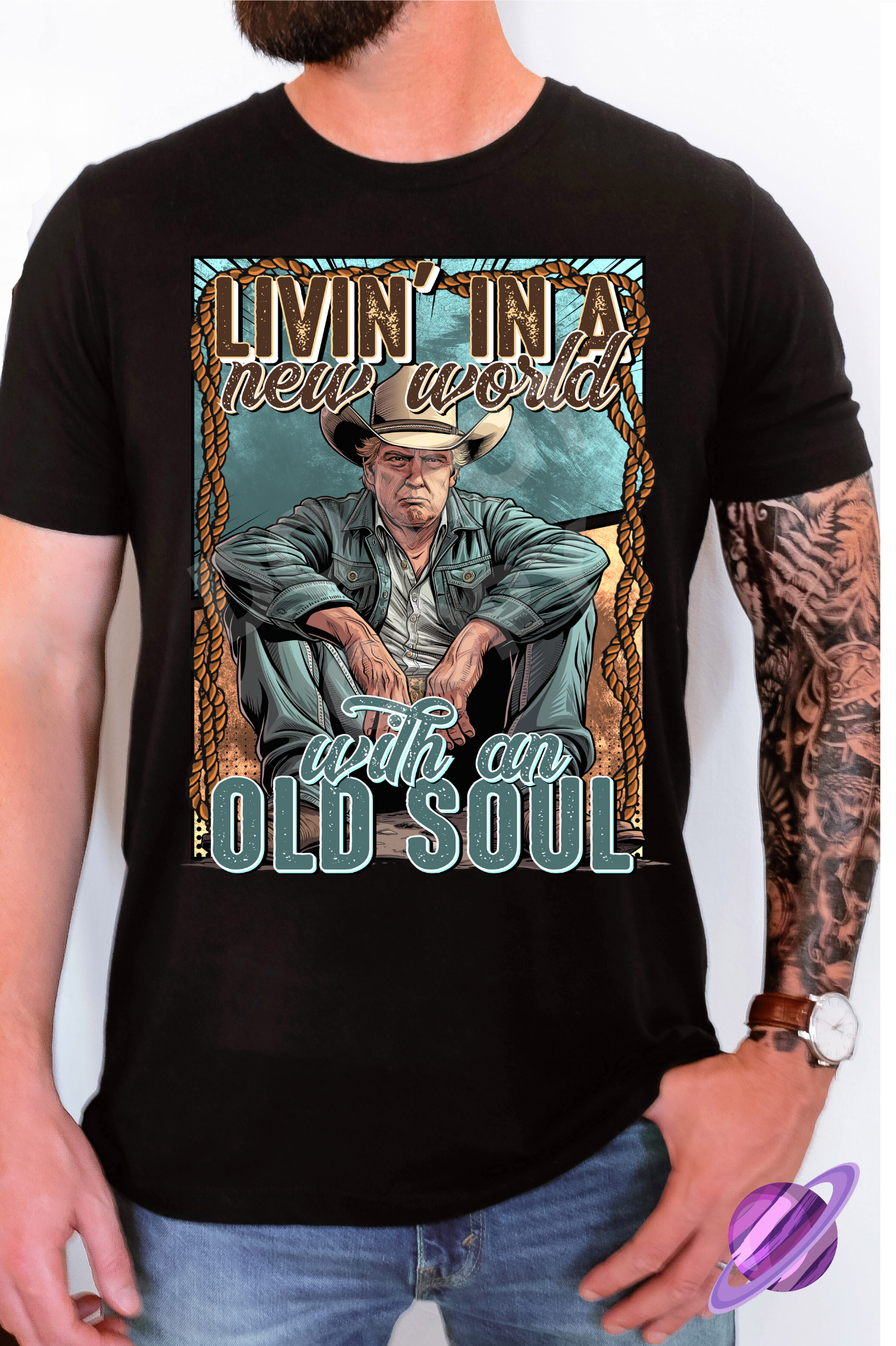 NEW WORLD OLD SOUL DT TEE