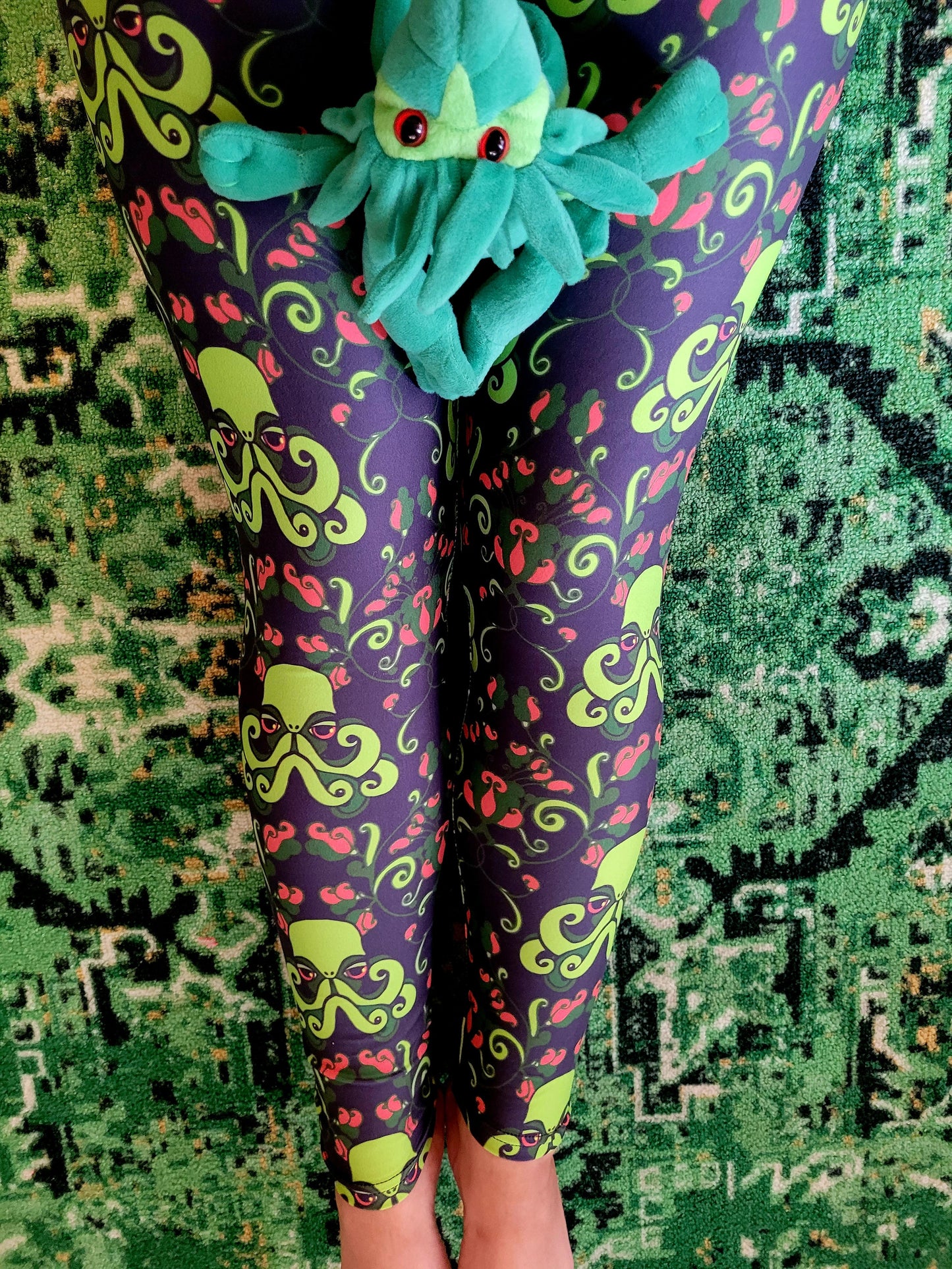 Cthulhu (Exclusive) - High-quality Handcrafted Vibrant Leggings