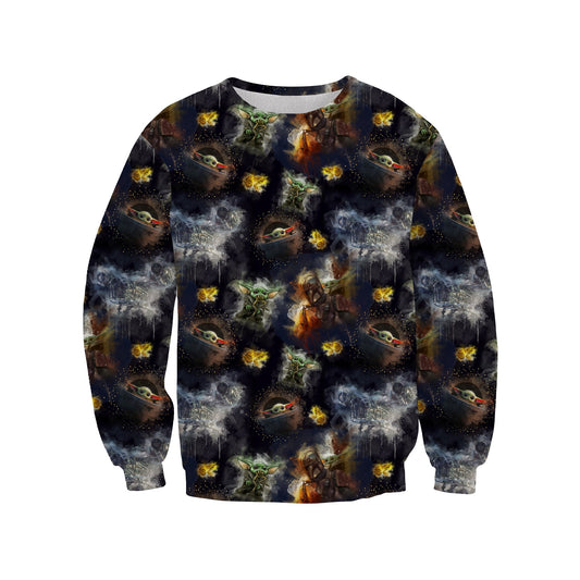 EXCLUSIVE KNIT SWEATER-SPLATTER MANDO