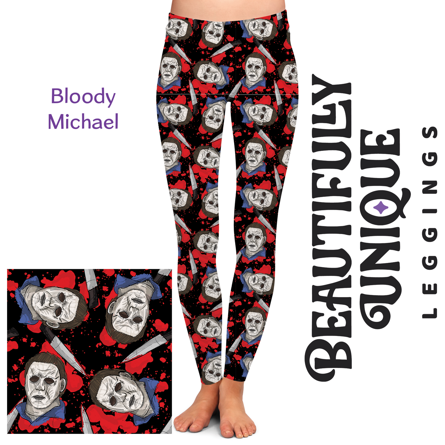 Bloody Michael (Semi-Exclusive) - High-quality Handcrafted Vibrant Leggings