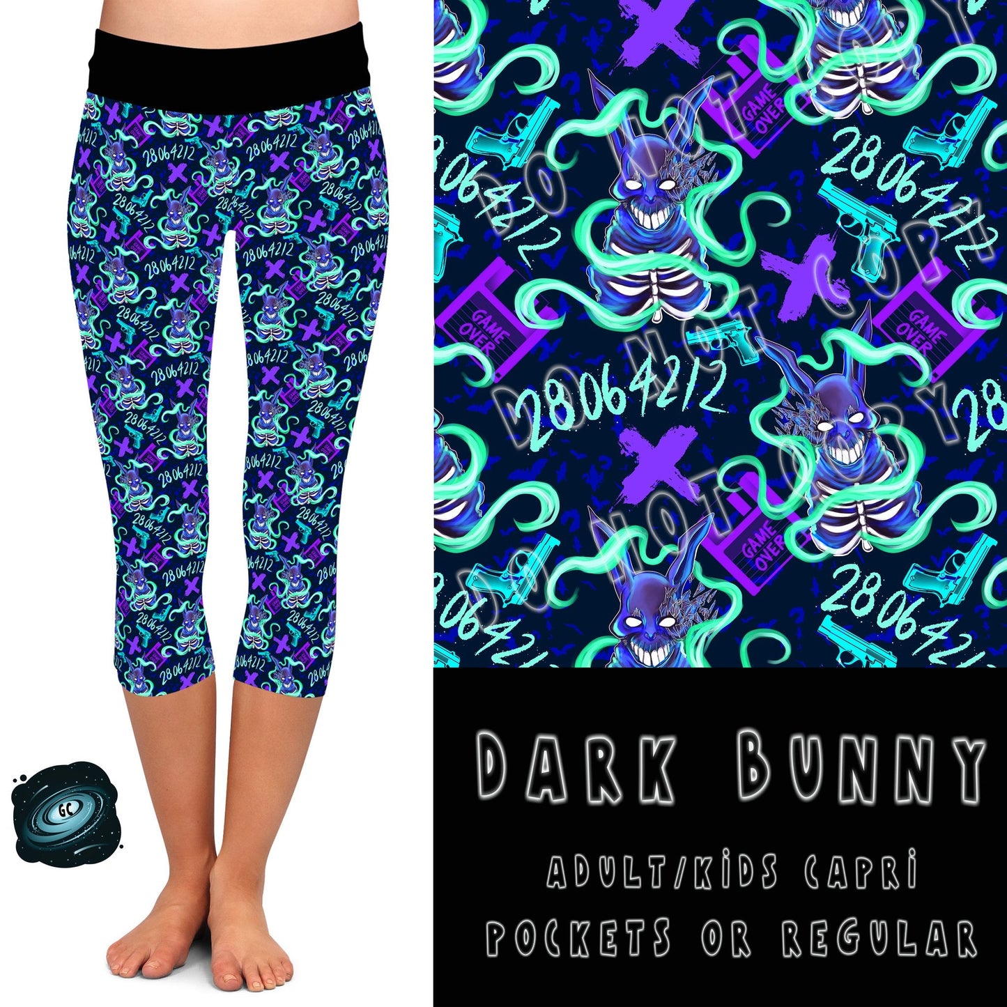 BATCH 65- DARK BUNNY LEGGINGS/CAPRI/JOGGERS