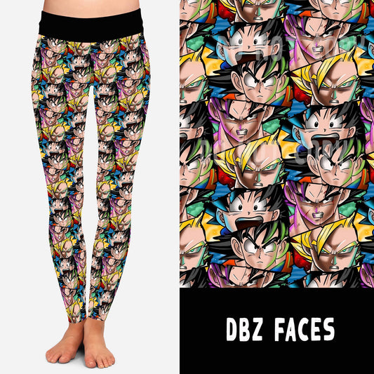 BATCH 59-DBZ FACES LEGGINGS/JOGGERS