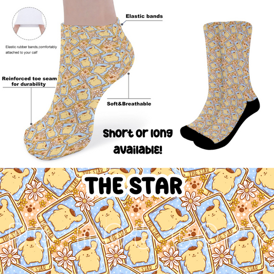 THE STAR - CUSTOM PRINTED SOCKS ROUND 2