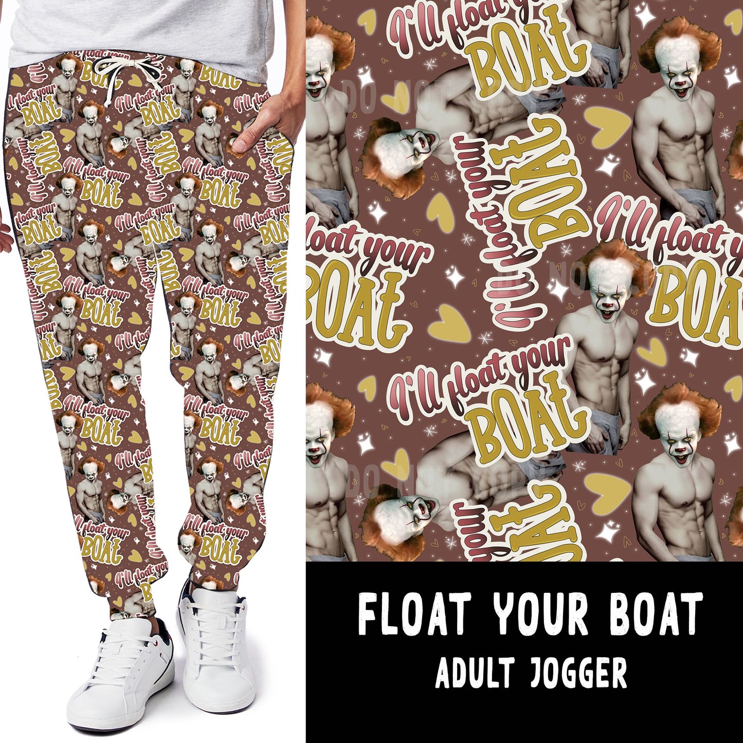 LUCKY IN LOVE-FLOAT YOUR BOAT LEGGINGS/JOGGERS