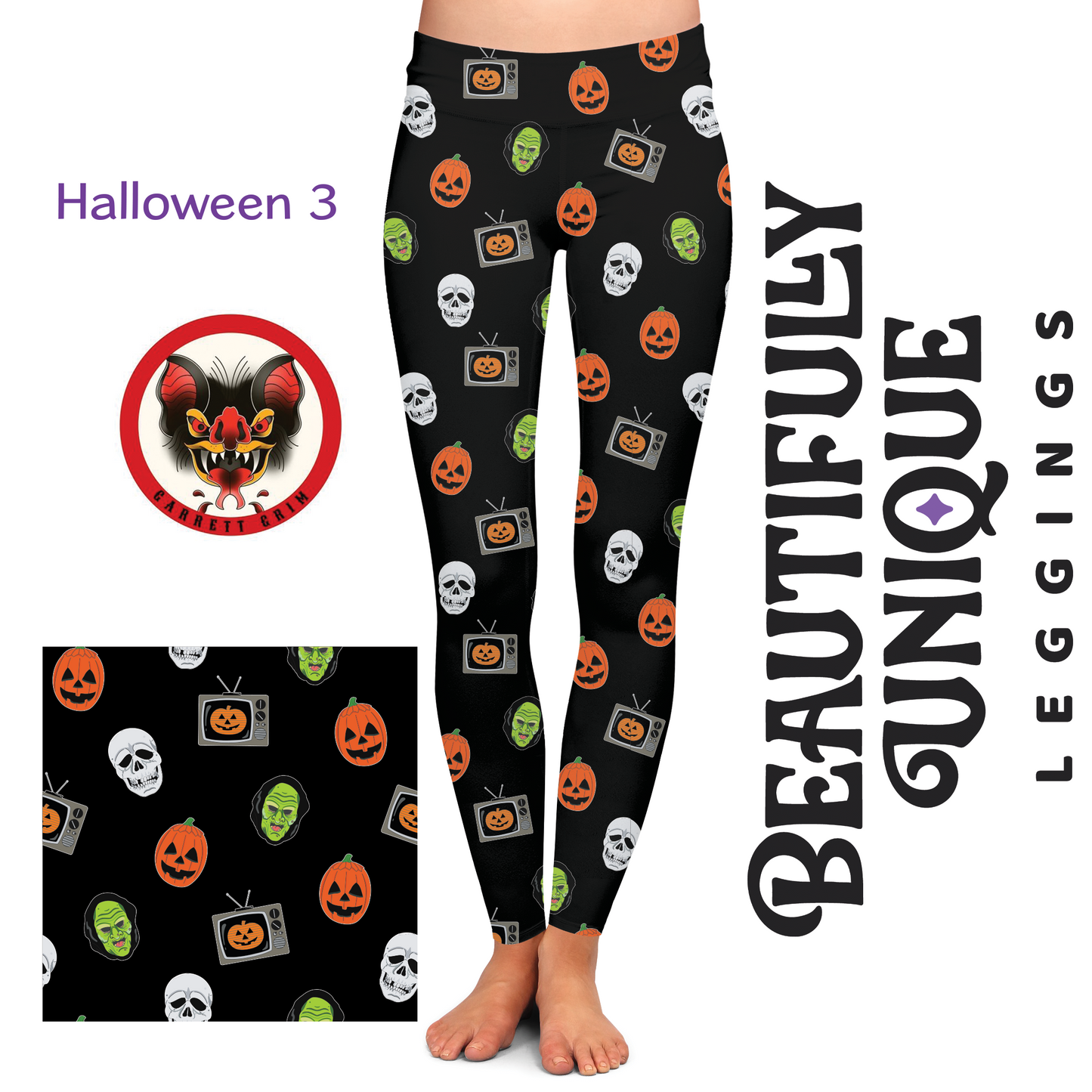 Halloween 3: Season of the Witch (Exclusive) - High-quality Handcrafted Vibrant Leggings