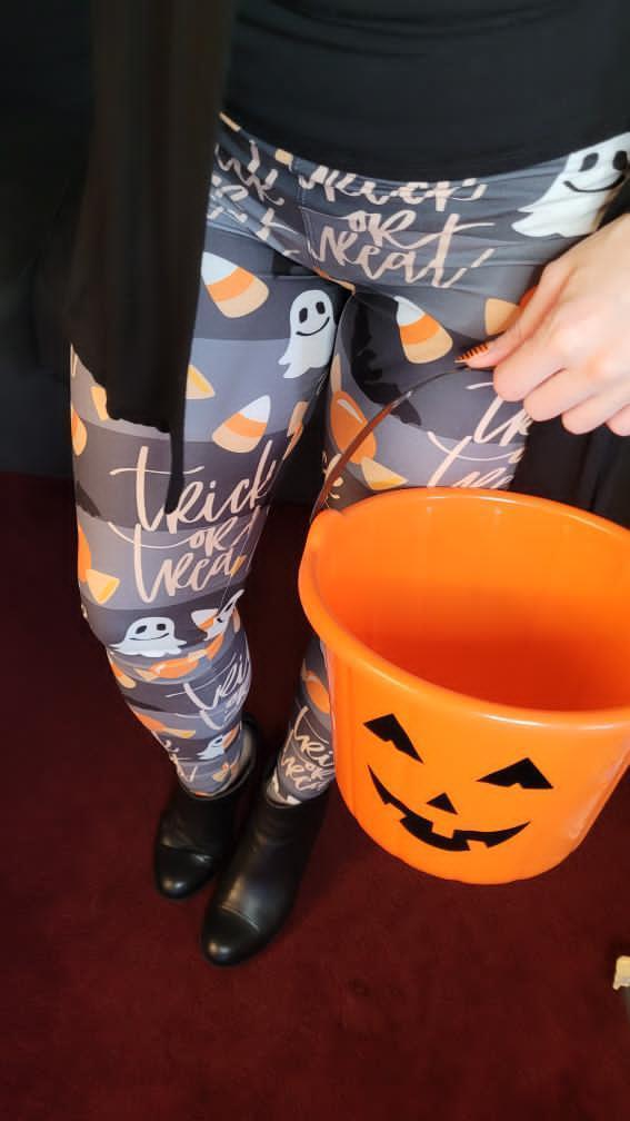 Trick or Treat - High-quality Handcrafted Vibrant Leggings