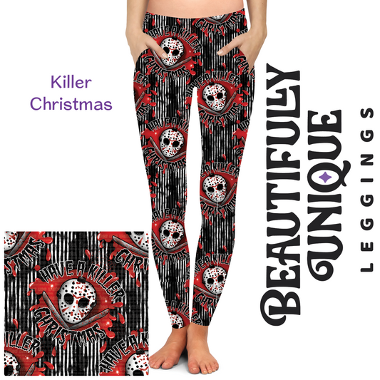 Killer Christmas (Semi-Exclusive) - Pocket Leggings