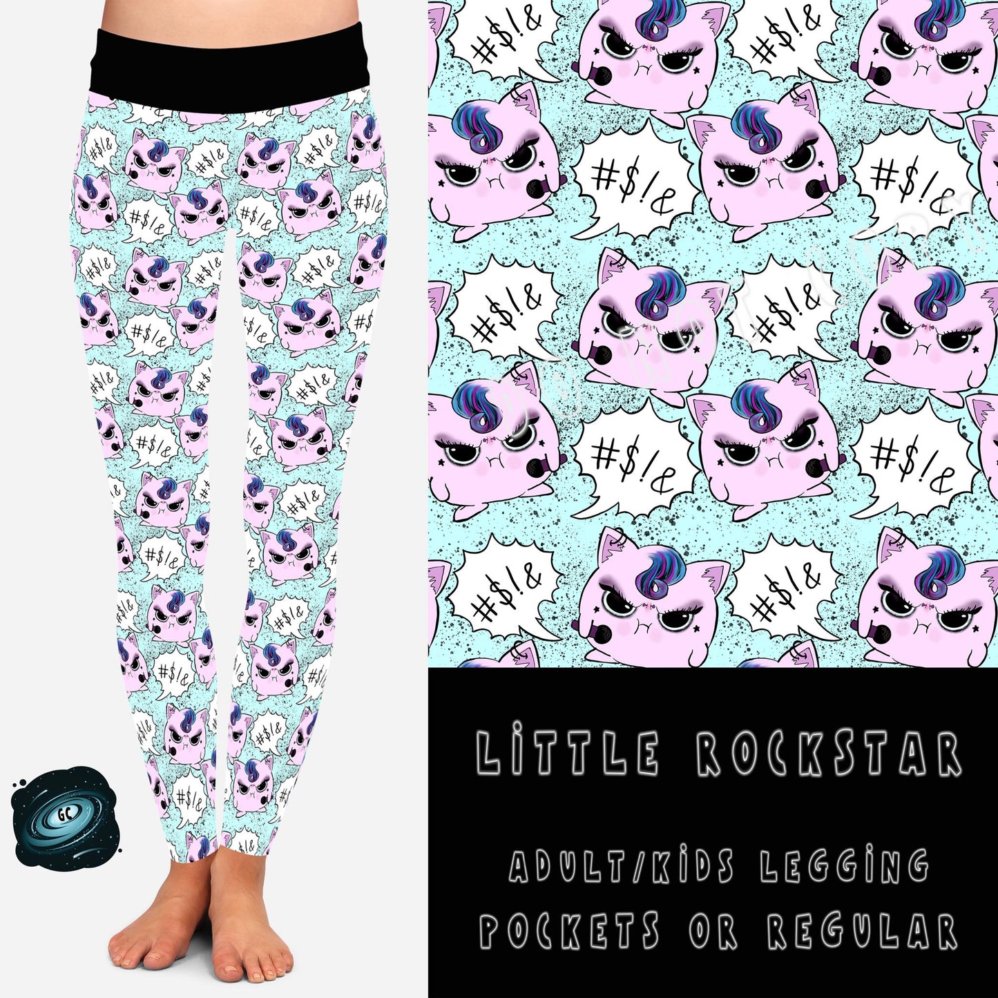 BATCH 65- LITTLE ROCKSTAR LEGGINGS/CAPRI/JOGGERS