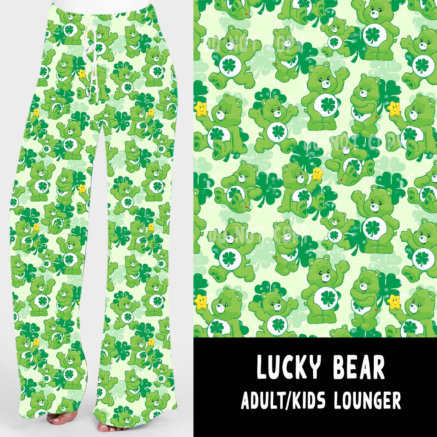 LUCKY IN LOVE-LUCKY BEAR UNISEX ADULT/KIDS LOUNGER