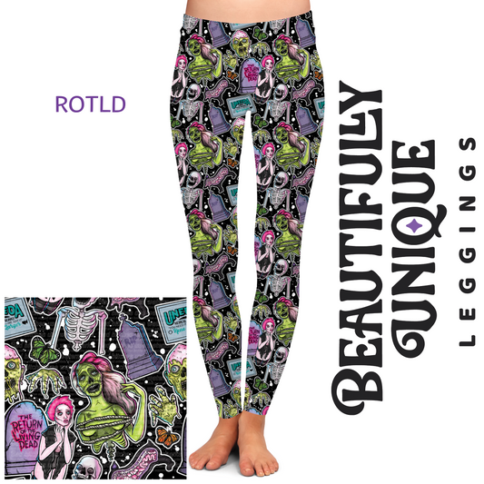 ROTLD (Semi-Exclusive) - High-quality Handcrafted Vibrant Leggings