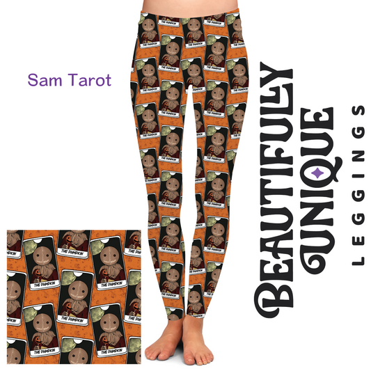 Sam Tarot (Semi-Exclusive) - High-quality Handcrafted Vibrant Leggings