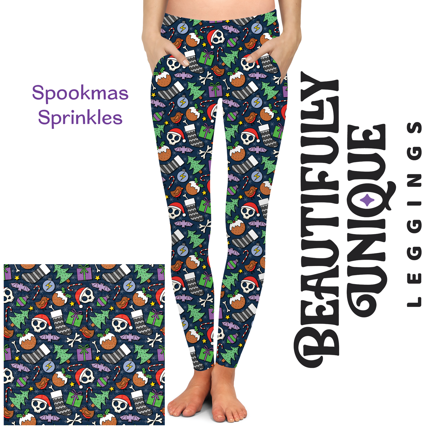 Spookmas Sprinkles (Exclusive) - Pocket Leggings