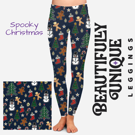 Spooky Christmas (Exclusive) - High-quality Handcrafted Vibrant Leggings