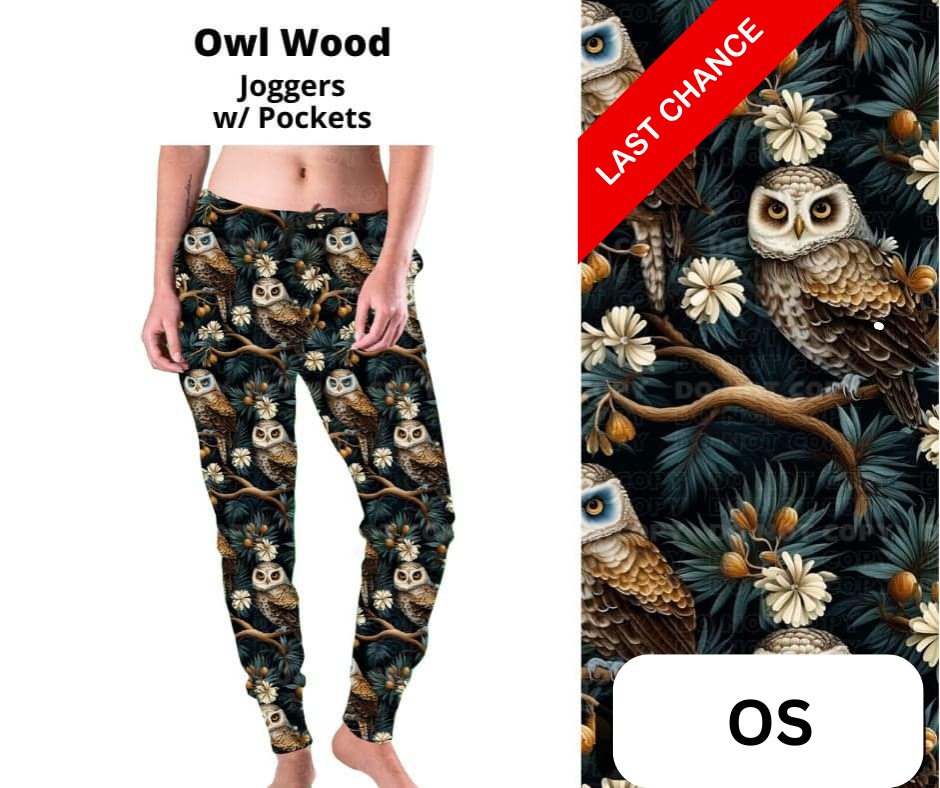 Owl Wood Joggers