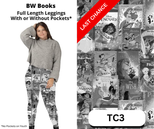 BW Books Full Length Leggings w/ Pockets