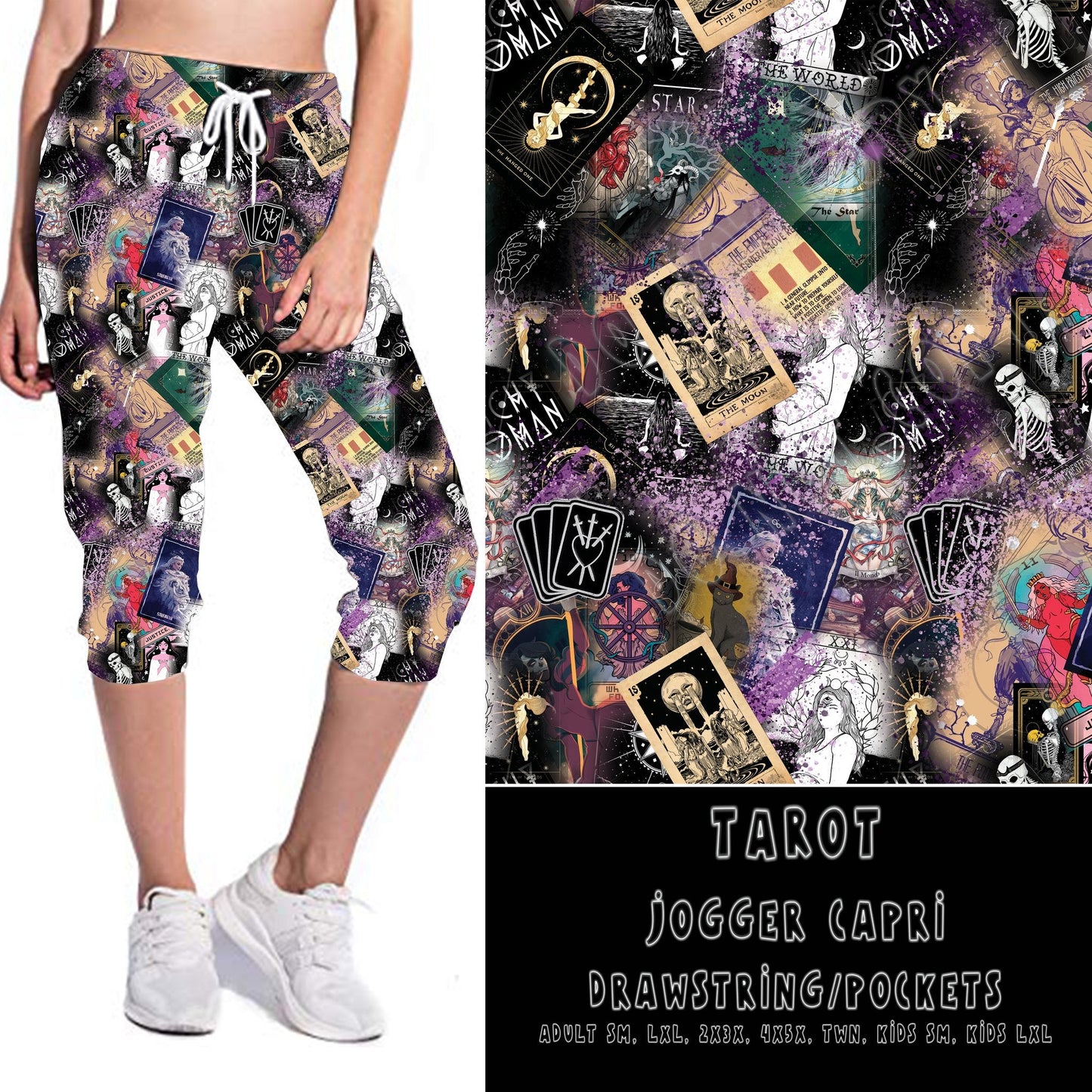 DARK TWISTED RUN-TAROT-LEGGING/JOGGER