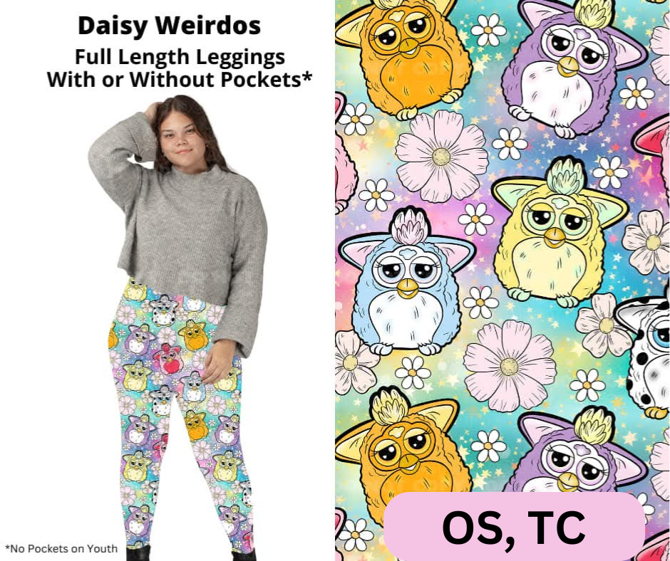 Daisy Weirdos Full Length Leggings w/ Pockets