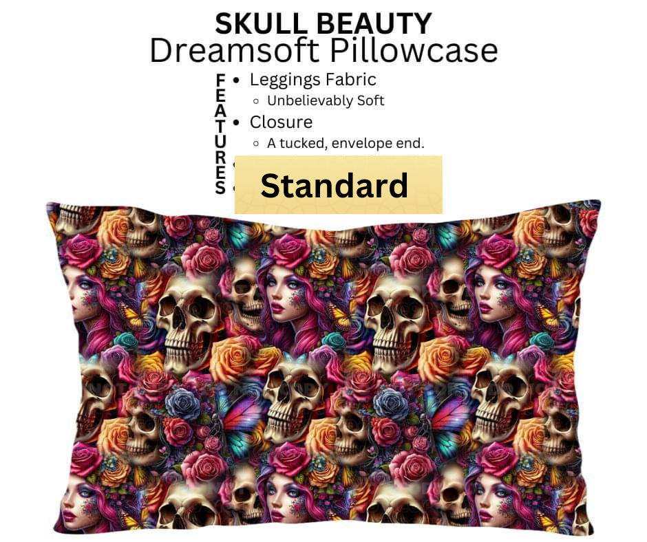 Skull Beauty Dreamsoft Pillowcase