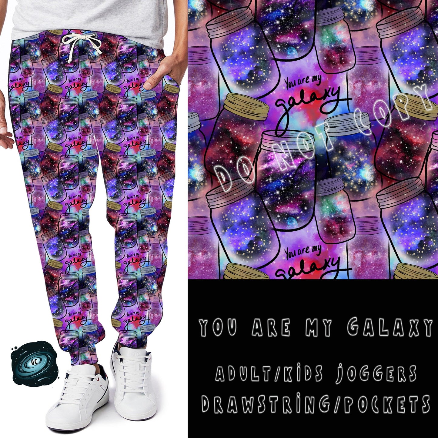 BATCH 65- YOU ARE MY GALAXY LEGGINGS/CAPRI/JOGGERS