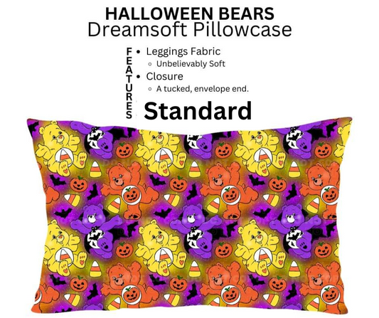 Halloween Bears Dreamsoft Pillowcase