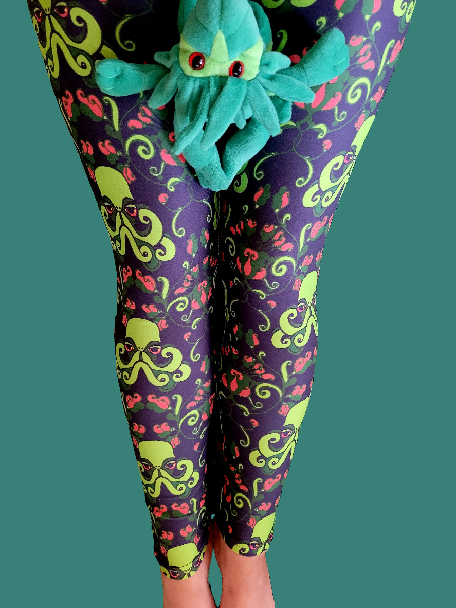 Cthulhu (Exclusive) - High-quality Handcrafted Vibrant Leggings