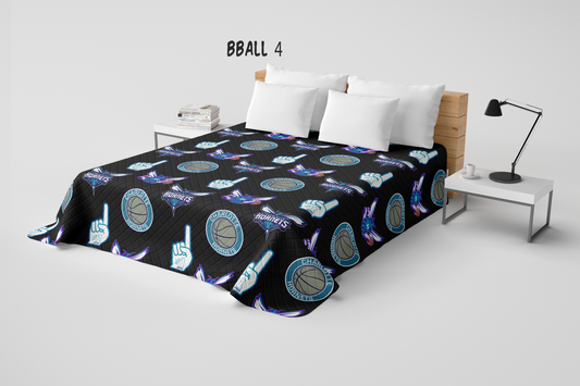 SPORTS RUN 3- BBALL 4 QUILT