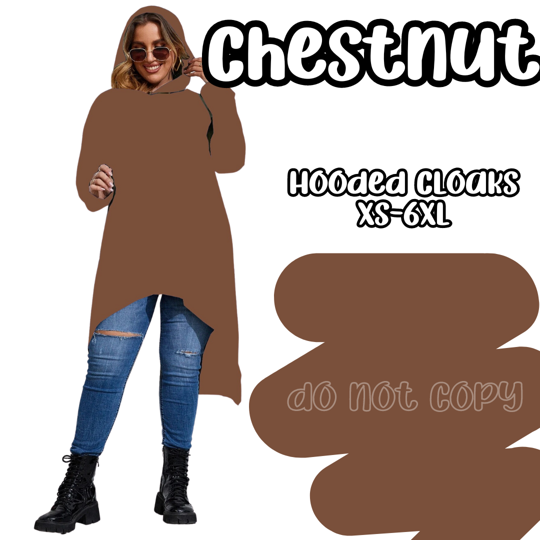 CHESNUT - HOODIE CLOAKS