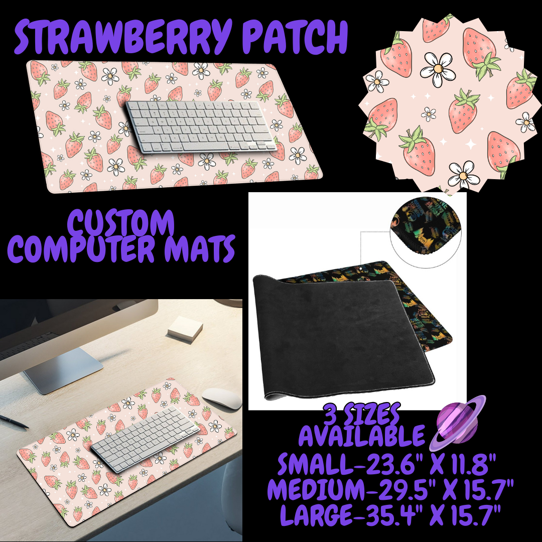 STRAWBERRY PATCH - COMPUTER MAT