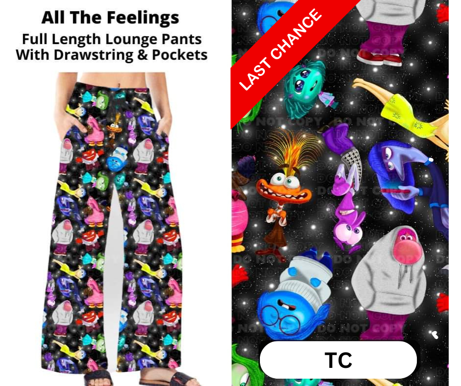 All The Feelings Full Length Lounge Pants